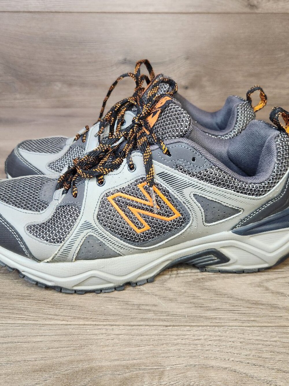 New Balance 481v3 Mens 9 4E Extra Wide Trail Running Shoes Grey MT481LC3